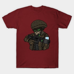 israel defense forces, badass idf soldier. T-Shirt